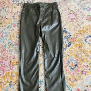 Gap Faux Leather Pants  Size 28/6 32 Inseam